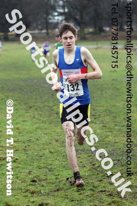 Mens under-17s Northern Cross Country, Knowsley Safari Park. Photo: David T. Hewitson/Sports for All Pics